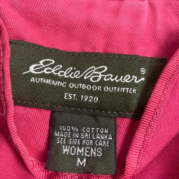 Eddie Bauer hand embroidered red jean jacket - Picture 14 of 15